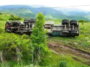 En Çok İran Tır’ları Kaza Yapıyor