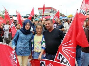 CHP Bilecik İl Başkanlığı Tarafından Osmaneli’de Son Miting Düzenlendi