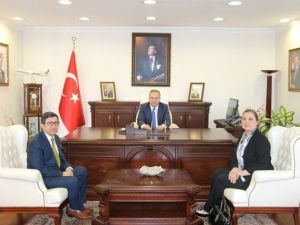 Yeni Rektör’den Valiye Ziyaret