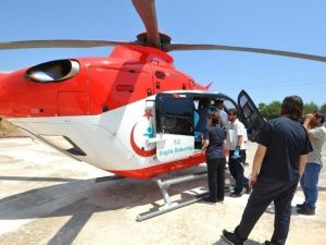 Prematüre Bebek Ambulans Helikopterle Denizli’ye Sevk Edildi