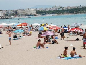 Didimliler Önce Oyunu Kullandı, Sonra Denizin Tadını Çıkardı