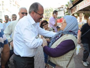 Başkan Altungün’den Esnafa Ziyaret