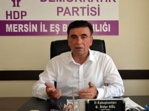 Hdp Mersin İl Eş Başkanı Selman Günbat: