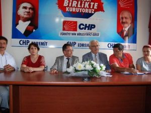 CHP Edremit’te Seçim Sonuçlarını Değerlendirdi