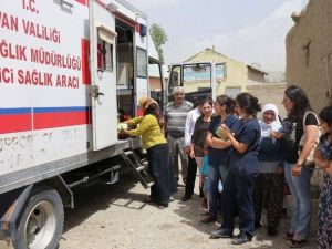 Gürpınar’da Sağlık Taraması