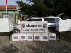 Diyarbakır’da 95 Bin TL Değerinde Kaçak Sigara Ele Geçirildi