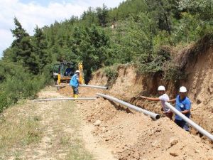 Bozdoğan’da Alt Yapı Çalışmaları Hızla Sürüyor