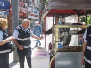 Eskişehir’de Simitçilere Gramaj Denetimi