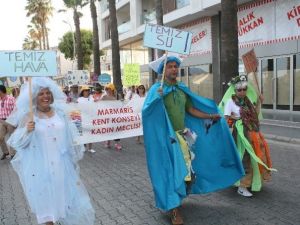 Marmaris’te Doğaya Saygı Yürüyüşü