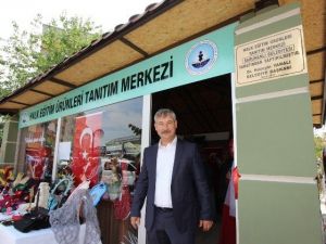 Saruhanlı’da Halk Eğitim Ürünleri Tanıtım Merkezi Açıldı