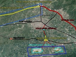 Otoban Bağlantısı Ve Terminal İçin İmar Düzenlemesi Yapılıyor