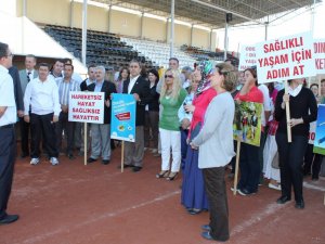 ‘Sağlıklı Yaşam’ İçin Yürüdüler