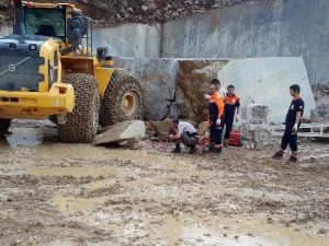 Isparta’da Mermer Ocağında Kaza: 1 Ölü