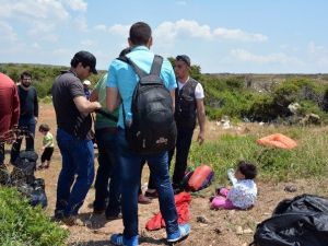 Didim’de 20 Suriyeli Kaçak Göçmen Yakalandı