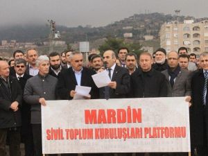 Mardin’deki STK’lardan Aytaç Baran Suikastına Tepki