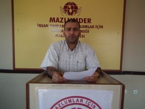 Öldürülen Aytaç Baran’la İlgili Mazlumder’den Tepki