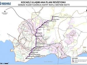 Gebze’ye Lrt-metro Fizibilitesi Hazırlanacak