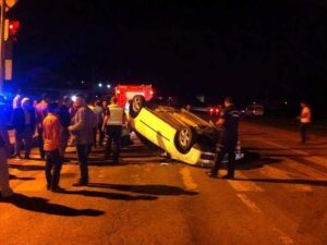 Sakarya’da Trafik Kazası: 4 Yaralı