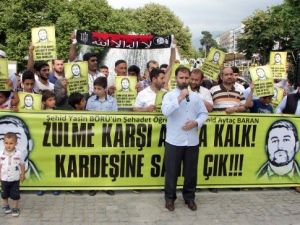 Aytaç Baran’ın Öldürülmesi Bursa’da Protesto Edildi