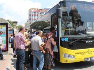 Aydın’da Vatandaşların Bedava Ulaşım Keyfi