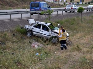 Sandal Kavşağında Kaza: 1 Ölü, 2 Yaralı