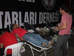 Beşiktaşlılar Lösemili Çocuklar İçin Kan Verdi