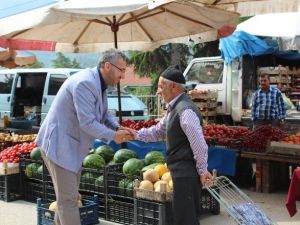 Başkan Güler’den Pazar Ziyareti