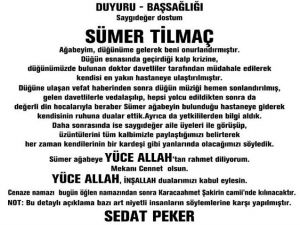 Sedat Peker’den Sümer Tilmaç’ın Vefatına Gazete İlanıyla Açıklama