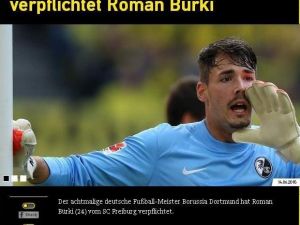 Dortmund’dan Kaleci Transferi