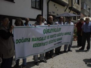 Mangal Yakanları Protesto Ettiler