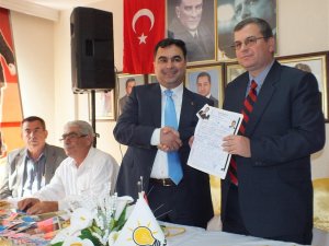 Miting gibi 'Adaylık' açıklaması