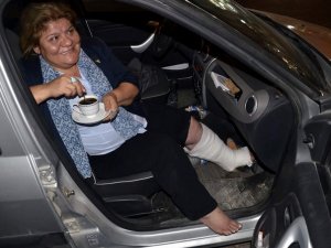 'Aday Adayı' hastanelik oldu