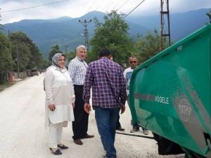 Çınarlı Köyü Yol Çalışmaları Başladı