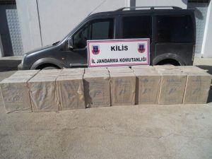 Kilis’te 72 Bin Paket Kaçak Sigara Ele Geçirildi