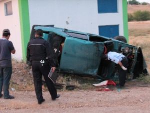 Elazığ’da Otomobil Takla Attı: 1 Ölü, 2 Yaralı