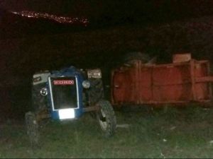 Samsun’da Traktör Devrildi: 1 Ölü