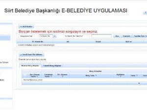 Siirt’te E-belediyecilik Sistemi Hizmete Girdi