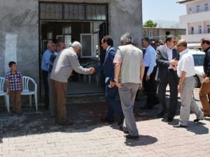 Kaymakam Erkan’dan Irgat Ailesine Taziye Ziyareti