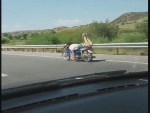 Muğla’da Motosiklet Sürücüsünün Ölümle Dansı