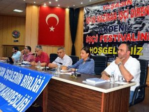 Akdeniz İşçi Festivali’nin 3.’sü Gerçekleştirildi