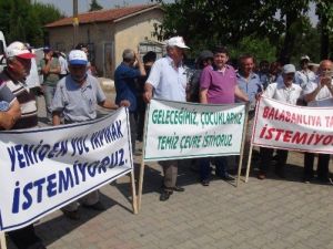 Tekirdağ’da Köylülerden ’Bozaltı Ocağı’ Tepkisi