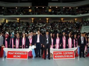 ERÜ Mühendislik Fakültesi’nde Mezuniyet Heyecanı