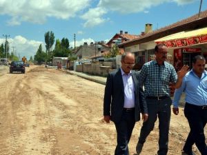 Bünyan Mehmet Özcan Caddesi’nde Altyapı Sorunu Kalmadı