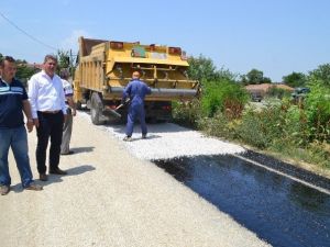 Keşan’ın Köy Yolları Yapılıyor