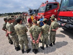 Yangın Sezonu Öncesi Askeri Birliklere Eğitim