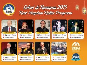 Gebze’de İlk İftar Arapçeşmede