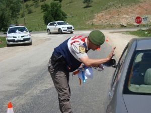 Jandarma Trafik Timlerinden Farkındalık Etkinliği