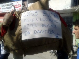 Asker uğurlamasına 'Develi' davet