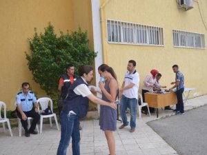Ehliyet sınavı yapıldı