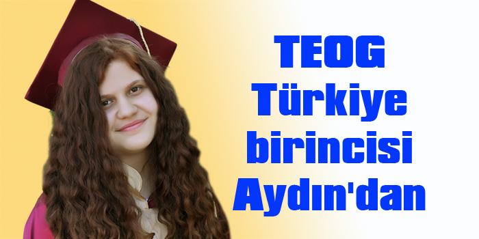 TEOG Türkiye birincisi Aydın'dan